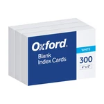 Oxford Blank Index Cards, 4" 6", White, 300 Count Pack) (10002EE). Fixed Price $12.96.
