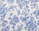 Pioneer Woman Agatha Blue Non-adhesive Vinyl Shelf Liner 20" X 6'. Fixed Price $32.00.