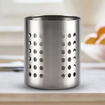 Stainless Steel Cutlery Holder Thickened For Kitchen/home/office (s 9X12.3CM). Fixed Price $11.29.