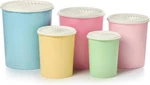 Tupperware Heritage Collection 10 5 Tall Canister Set - Multicolor. Fixed Price $64.99.