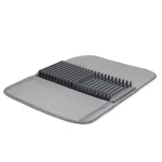 Umbra 330720-149 Charcoal Microfiber Drying Rack 2-1/5 HX18 WX24 In. With Mat. Fixed Price $27.65.