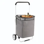 Homz 4670013 2 Wheels Fabric Euro Tote Storage Portable Organizer Cart, Large. Fixed Price $69.99.
