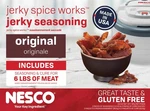 BJ-6 Jerky Spice Works 3 Pack Original Flavor Beef Seasoning By Nesco. Fixed Price $13.83.