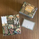 New C. R. Gibson Moody Mushroom Forage Recipe Pocket Binder Box Tin Cards. Fixed Price $60.00.