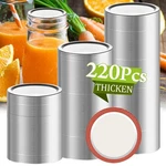Aliggbent 220 Pcs Regular Mouth Canning Lids 70MM Airtight Split-type Fo.... Fixed Price $28.90.