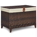 Honjourai Wicker Storage Basket With Lid,rattan Shelf Removable L.... Fixed Price $64.24.