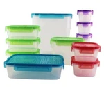 Snapware Food Storage Container Leakproof 24 Pc Airtight Various Cup Set Plastic. Fixed Price $32.97.
