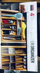 Seville Classics 4-PIECE Bamboo Drawer Organizer Set Item #9994999 Nib. Fixed Price $28.75.