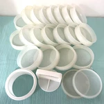 Tupperware Burger Press W/ 2 Lids & 19 Keepers Vintage. Fixed Price $32.99.