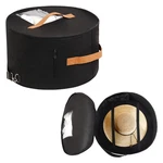 Pehciroe Modern Black Round Hat Storage, Portable Felt Travel Boxes W.... Fixed Price $31.67.