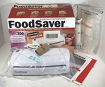 New Open Box Vintage Tilia Foodsaver Kit Vacuum Sealing System 2002. Fixed Price $58.49.