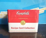 *sealed* 2007 Campbells Card Collection Tin 76 Recipes Included 5 Dividrs. Fixed Price $16.95.