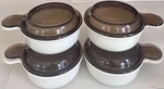 Corningware Grab-it Bowls Set Of 4 Amber Lids P-150-B 550 Ml Usa Ivory. Fixed Price $69.99.