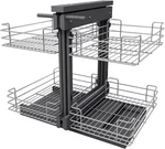 Vadania Blind Corner Pull Out Organizer For 36 Cabinet Left & Right Open White. Fixed Price $120.00.