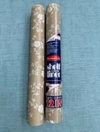 Vtg Rubbermaid Smooth Easy Floral Almond Shelf Drawer Liner Roll 10 Sq Ft X12. Fixed Price $10.50.