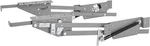 Rev-a-shelf Heavy Duty Modern Pull Out Stand Mixer Appliance Lift Storage System. Fixed Price $120.00.