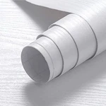 White Wood Contact Paper - 23.6 X 196 Inches Self Adhesive. Fixed Price $9.00.