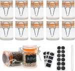Homelike Style 1.7 Oz Mini Glass Spice Jars With Labels, Small Stash. Fixed Price $31.19.