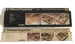 Nib Stanbel Spacewares 4" & 2" Drawer Organizers Models SD4165 SD2166. Fixed Price $19.99.