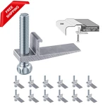 Dreyoo 12 Pack Clips For Countertop Sinks, Heavy Duty J Channel Mounting. Fixed Price $27.45.