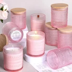 Darjen 12 Pack Pink Jars For Making Candles- 8 Oz Empty Glass M.... Fixed Price $44.68.