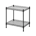 Best 2-TIER Wire Shelving Black Lightweight Mini Seasoning Shelf Kitche.... Fixed Price $55.80.