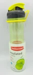 Rubbermaid Double Wall Insulated Water Bottle 17 Oz - Yellow. Fixed Price $9.99.
