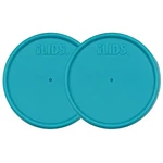 Mason Jar Storage Lid, Regular Mouth, Aqua Blue, Pack Of 2. Fixed Price $25.56.