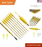 Camo Carbon Arrows 31-INCH Lightweight Hunting With Adjustable Nocks. Fixed Price $69.99.