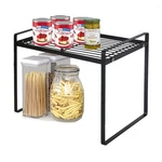 Cabinet Shelf, 13" Kitchen Counter Metal Wire Stackable Cupboard Spice.... Fixed Price $30.34.