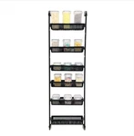15-PIECE Generic Food Storage Set With 6 Trays And Full Door Organizer. Fixed Price $49.00.