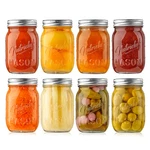 Nutrichef 16OZ Diy Magnetic Spice Mason Jar Glass Container W/ Airtight Lid And. Fixed Price $18.89.