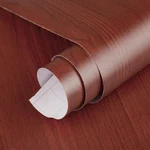 Bayya Cherry Wood Contact Paper Red Brown Waterproof Furniture Sticker Peel A.... Fixed Price $46.17.