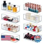 Qilinba Deep Drawer Clear 8 Pack Stackable Organizers Bins For. Fixed Price $39.88.
