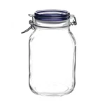 Bormioli Rocco Quattro Stagioni 67.75 Fl Oz Blue Glass Food Storage Container. Fixed Price $26.39.