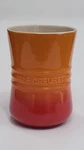 Le Creuset Large Stoneware Utensil Crock Flame. Fixed Price $34.99.