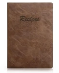 Dahey Book To Write In Your Recipes, Blank Hardcover Brown. Fixed Price $14.69.