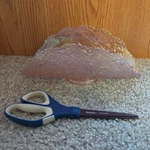 Imperial Pink Clear Glass Daisy Button Banana Bowl Boat Holder Iridescent Lenox. Fixed Price $17.99.