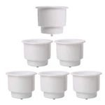 Amarine 6PCS Recessed Drop-in Plastic Can Holder With Drain For Boat, Rv, Car.... Fixed Price $25.04.