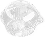 Cupcake Holders INDIVIDUAL,50 Containers Disposable 50PC, White. Fixed Price $14.43.