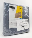 Famous Rhino Under Sink Silicone Waterproof Mat, Trimmable 34X22" Gray. Fixed Price $33.25.