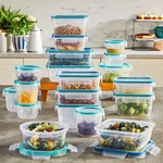 Snapware 38-PIECE Plastic Food Storage Set , Airtight Bpa-free Containers. Fixed Price $29.95.