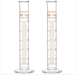 Stonylab 2-PACK 50ML Borosilicate Labglass Graduated Cylinder Measuring. Fixed Price $24.97.