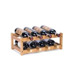 Fostersource Wine Rack Natural Bamboo Storage Countertop Displ.... Fixed Price $35.17.