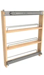 Rev-a-shelf 448-BSKS-3C Wood Classics 3"W Base Cabinet Pull Out Maple. Fixed Price $82.62.