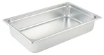 Winco Spjl 104 Full Size Deep Stainless Steel Roasting Pan With Stacking Lugs. Fixed Price $47.86.