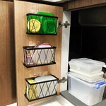 Tupperware Organizer For Cabinet, Adhesive Door Wall Mounte.... Fixed Price $28.92.