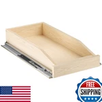 Lovmor Single Pull Out Organizer 10-1/2W X 21D Soft Close Slide Drawer. Fixed Price $150.72.