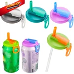 Dipesi 4-PACK Color Soda Can Lids With Straw, Covers Mixture. Fixed Price $24.52.