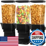 Mivvosakuki Cereal Dispenser Countertop Large Containers Storage. Fixed Price $101.54.
